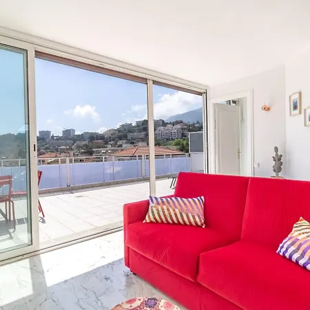 Superb Rooftop Roquebrune Parking Exterior photo